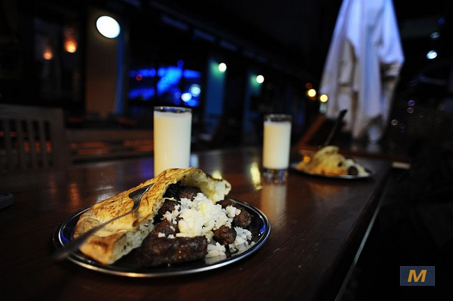 Food on Balkans motorcycle tour