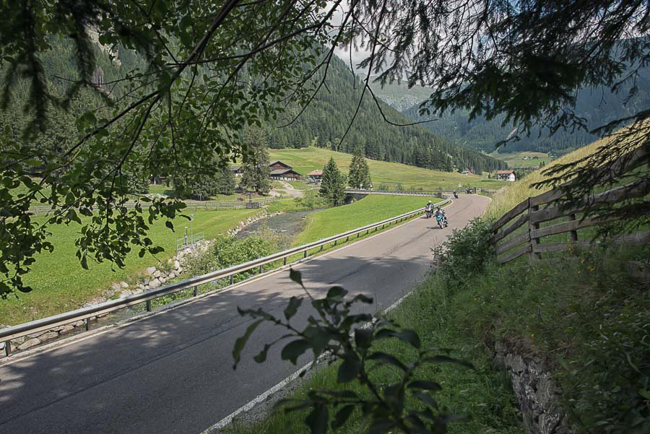 Road to Passo Pennes, Italy