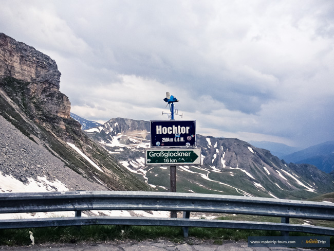 Hochtor pass on Grossglockner