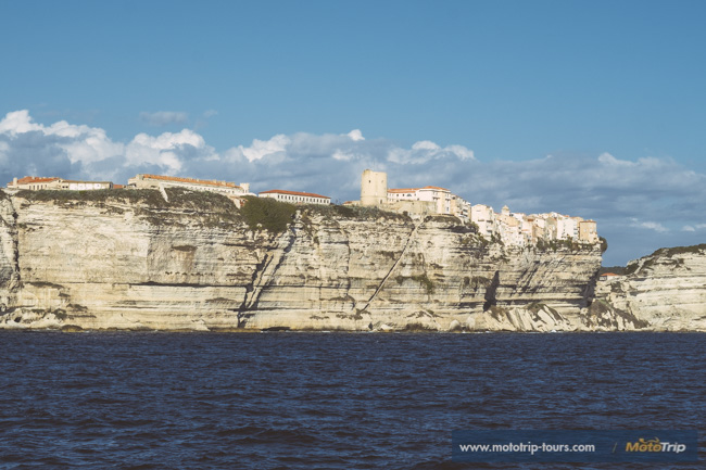 View of Bonifacio from our ferry View of Bonifacio from our ferry