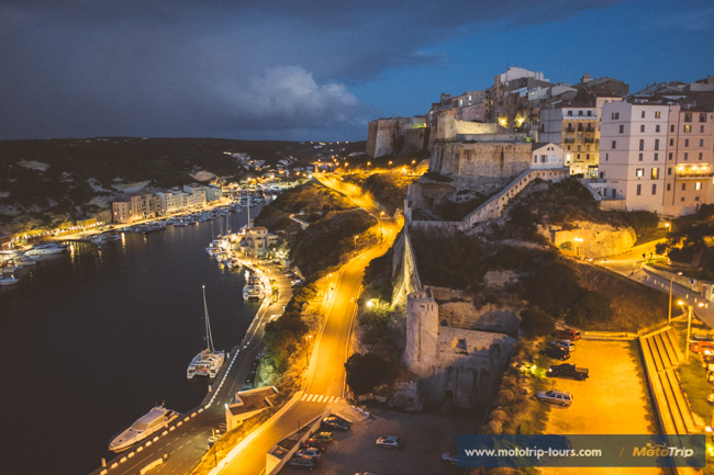 Night view of Bonifacio Night view of Bonifacio