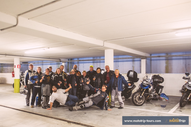 Motorcycle tour in Italy- group photo Motorcycle tour in Italy- group photo