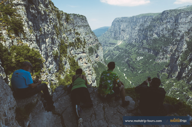 Vikos gorge view, Greece to Croatia