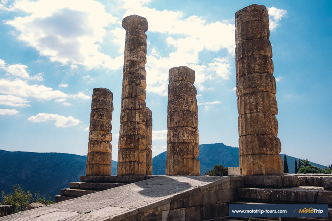 Delphi- Motorcycle roads in Greece