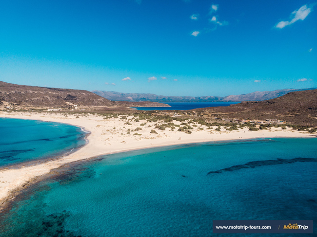 MotoTrip- beautiful Simos beach
