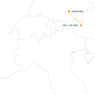 Munchen – Zell am See (Germany – Austria)