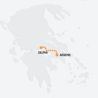 Atenas – Delfos