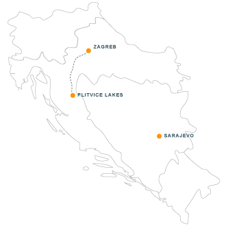 Plitvice Lakes National Park- Sarajevo