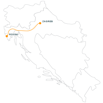 Zagreb- Rovinj